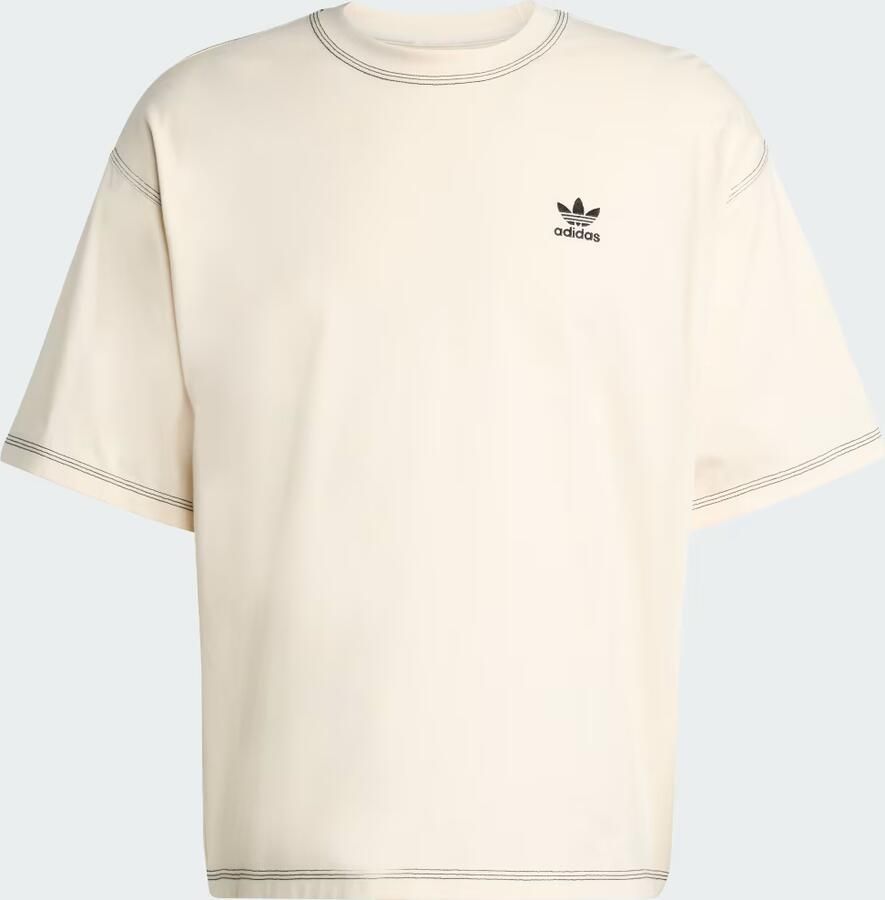 Adidas Originals T-shirt met labelstitching en ronde hals