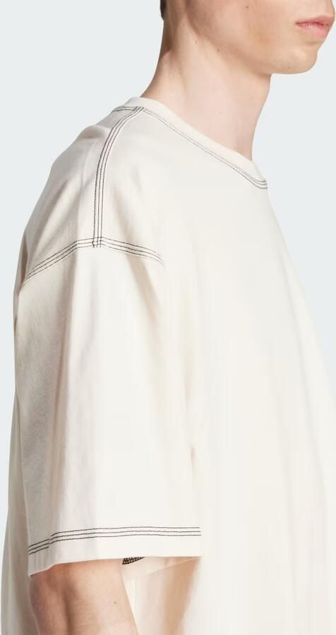 Adidas Originals T-shirt met labelstitching en ronde hals - Foto 3