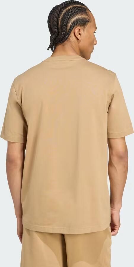 Adidas Originals T-shirt met labelstitching en ronde hals - Foto 4