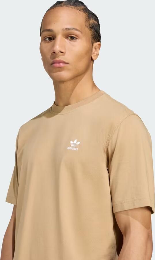 Adidas Originals T-shirt met labelstitching en ronde hals - Foto 3