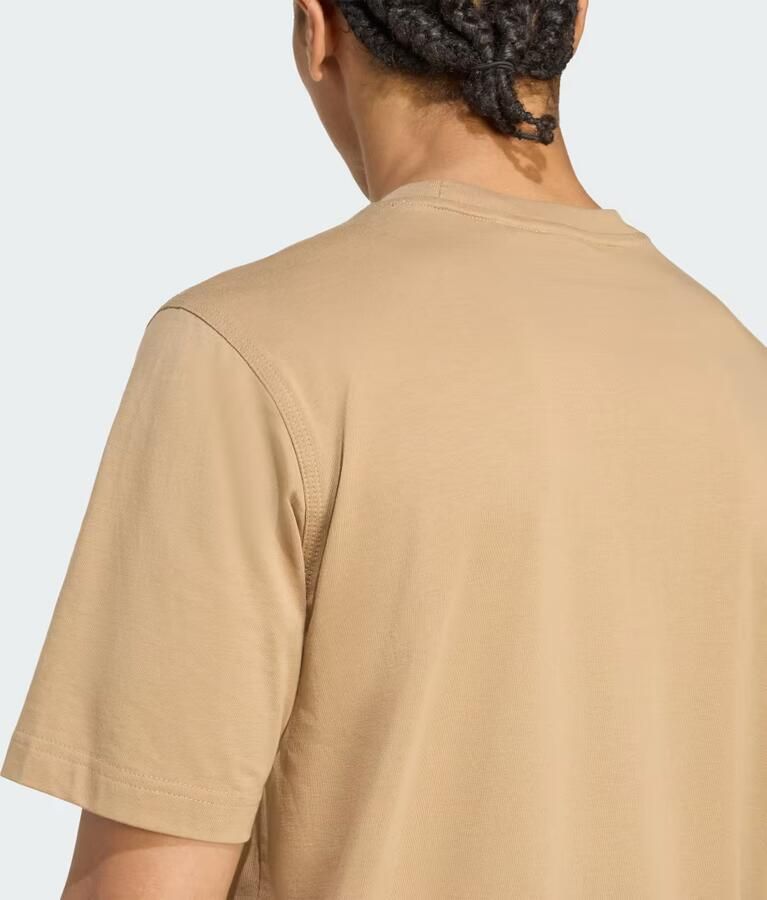 Adidas Originals T-shirt met labelstitching en ronde hals