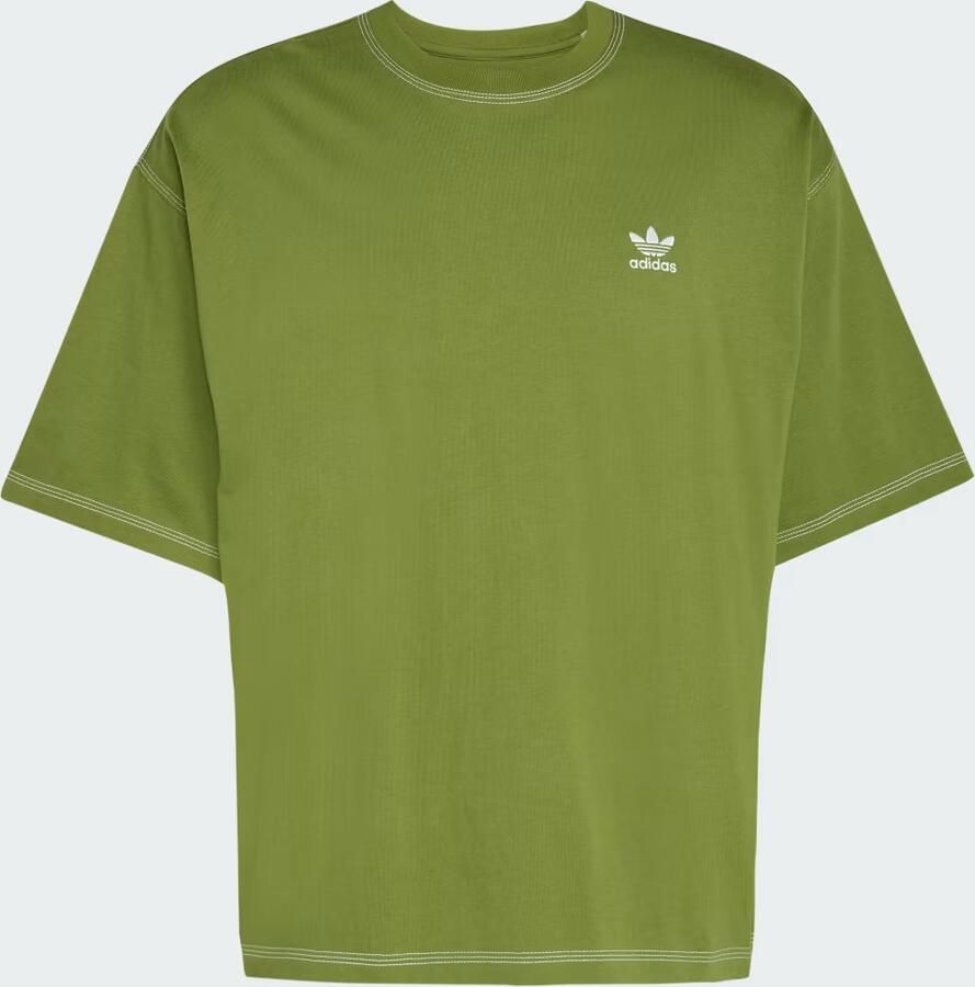 Adidas Originals T-shirt met labelstitching en ronde hals - Foto 2