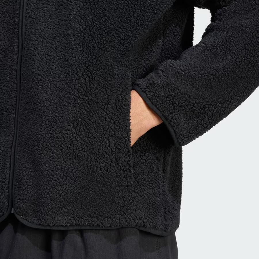 Adidas Originals Fleecejack met ritssluiting