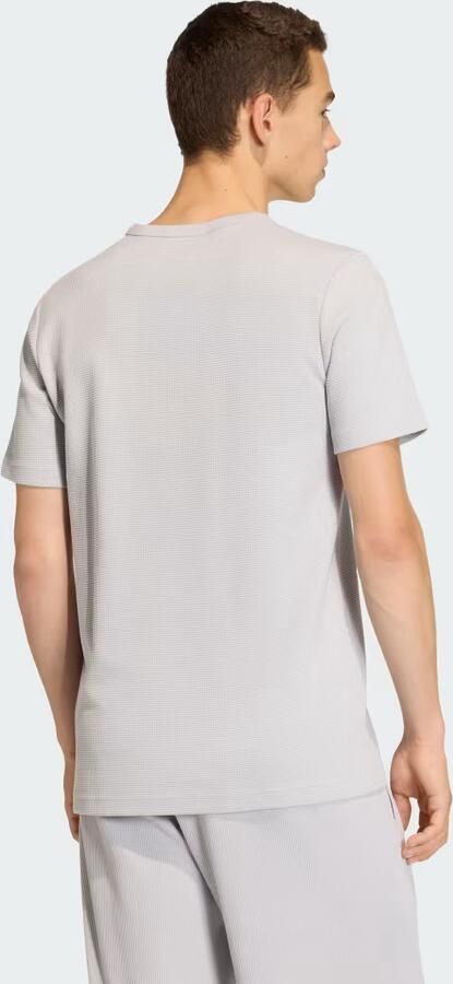 Adidas Trefoil Essentials Waffle T-shirt Grijs- Heren Grijs - Foto 7