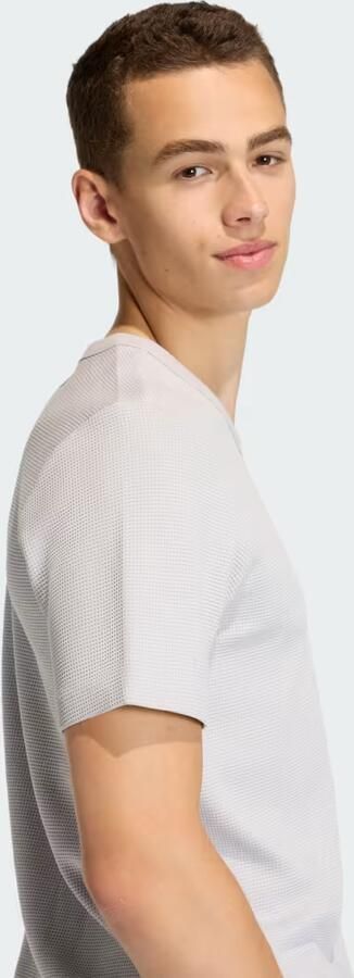 Adidas Trefoil Essentials Waffle T-shirt Grijs- Heren Grijs - Foto 9