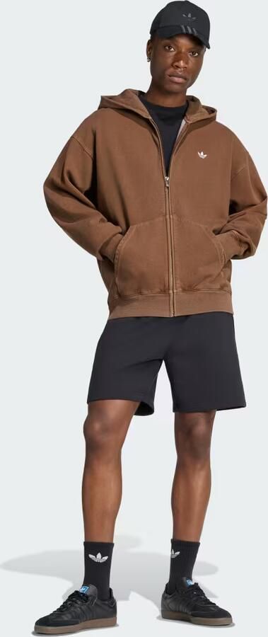 Adidas TREFOIL ESSENTIALS WASHED LOOSE-FIT RITSHOODIE - Foto 6