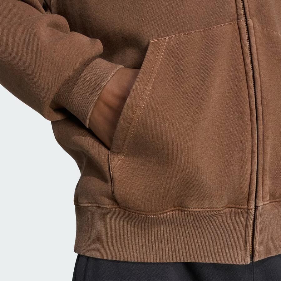 Adidas TREFOIL ESSENTIALS WASHED LOOSE-FIT RITSHOODIE - Foto 3