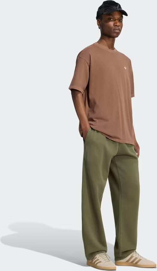Adidas TREFOIL ESSENTIALS WASHED LOOSE-FIT T-SHIRT MET VERLAAGDE SCHOUDERS - Foto 5