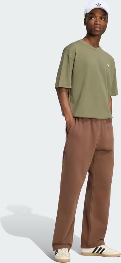 Adidas TREFOIL ESSENTIALS WASHED OPEN HEM BROEK - Foto 5