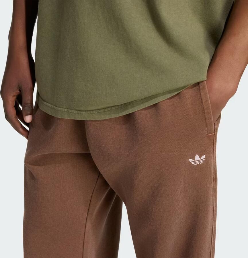 Adidas TREFOIL ESSENTIALS WASHED OPEN HEM BROEK - Foto 3