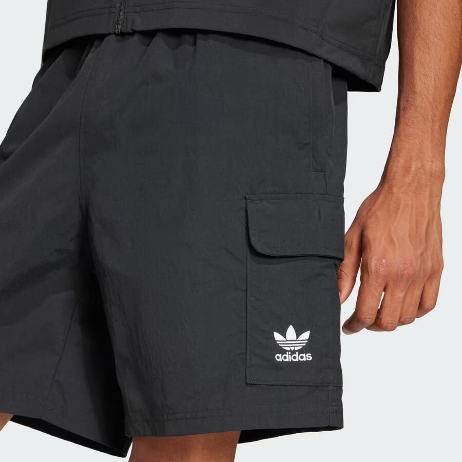 Adidas Originals Essential Woven Shorts Zwart- Heren Zwart - Foto 3