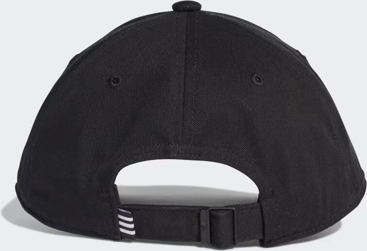 Adidas Originals Zwarte Katoenen Baseballpet met Oversized Trefoil Logo Black Unisex - Foto 8