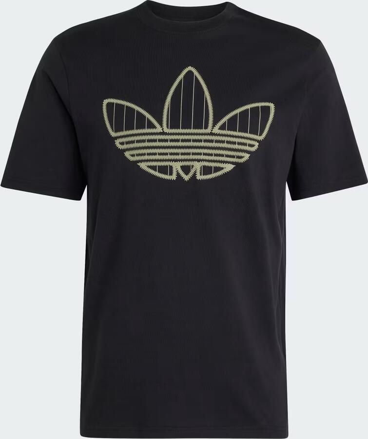Adidas Originals Regular fit t-shirt van puur katoen model 'TREFOIL INFILL' - Foto 4