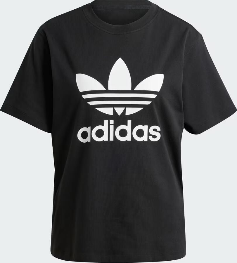 Adidas Originals T-shirt TREFOIL TEE Basic shirt met grote trefoil logoprint