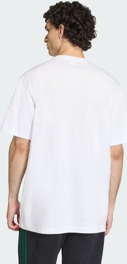 Adidas Originals Trefoil Cap T-Shirt Wit- Heren Wit - Foto 6