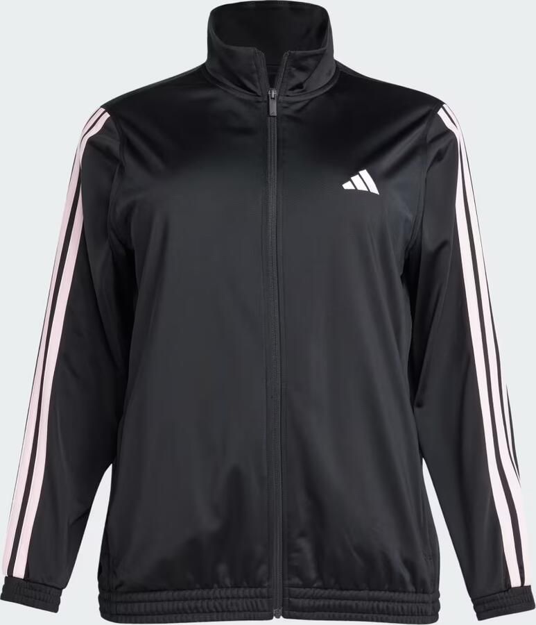 Adidas Tricot 3-Stripes Trainingsjack (Grote Maat) - Foto 3