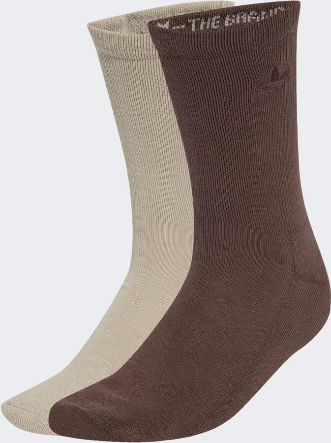 Adidas Tweekleurige Sokken 2 Paar