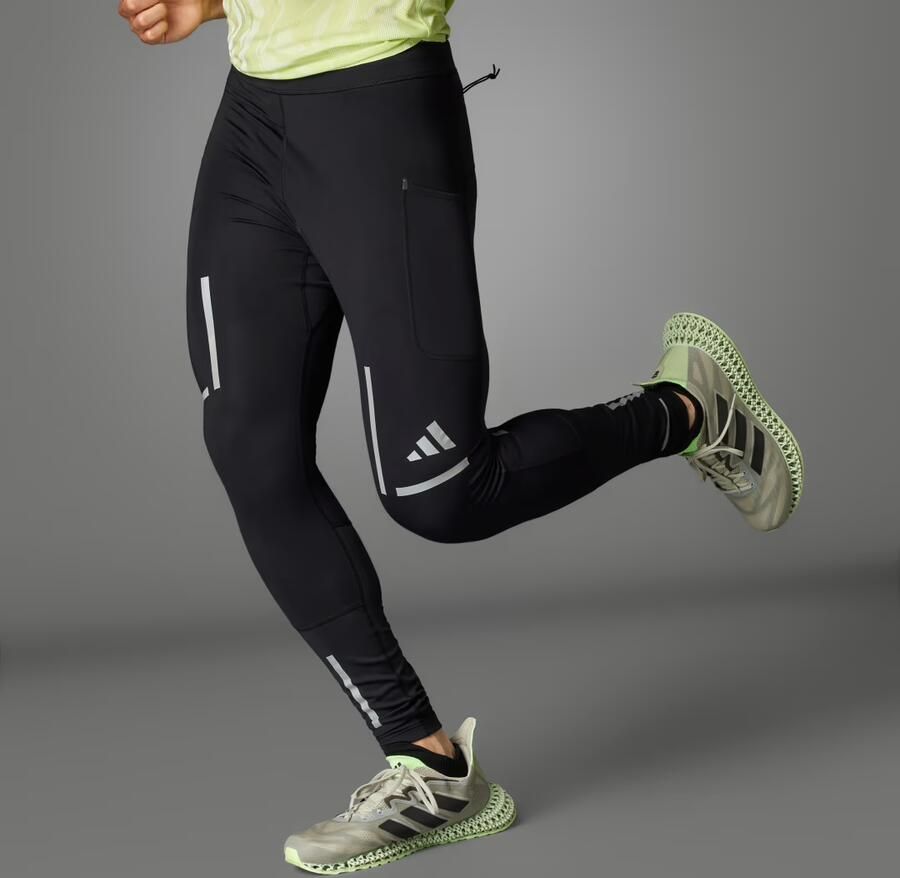 Adidas Performance Runningtights ULT HI VIS TIG (1-delig)