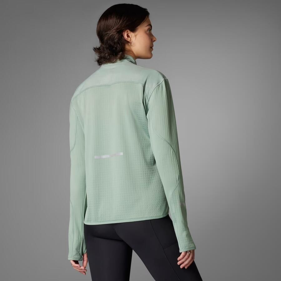 Adidas Ultimate Hi Vis Reflective Shirt met Halflange Rits - Foto 6