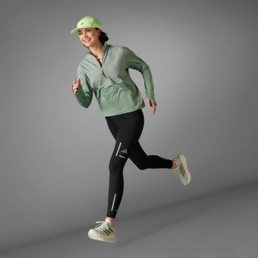 Adidas Ultimate Hi Vis Reflective Shirt met Halflange Rits - Foto 3