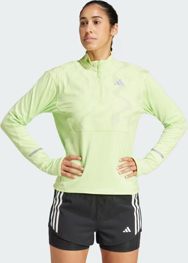 Adidas Ultimate Hi Vis Reflective Shirt met Halflange Rits - Foto 6