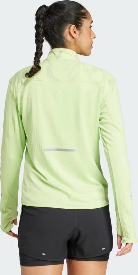 Adidas Ultimate Hi Vis Reflective Shirt met Halflange Rits - Foto 4