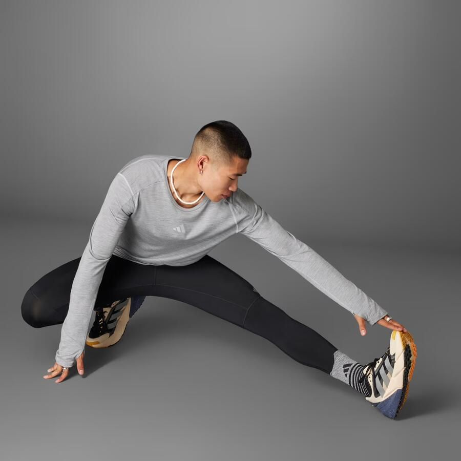 Adidas Ultimate Running Conquer the Elements AEROREADY Warming Legging Zwart- Heren Zwart - Foto 6