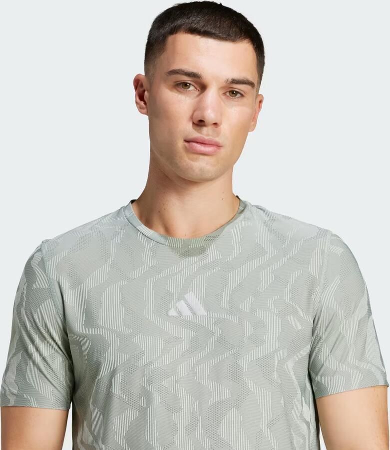 Adidas T-shirt Korte Mouw T-shirt Ultimate Running Engineered Climacool+ - Foto 3