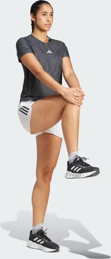 Adidas T-shirt Korte Mouw T-shirt Ultimate Running Engineered Climacool+ - Foto 6