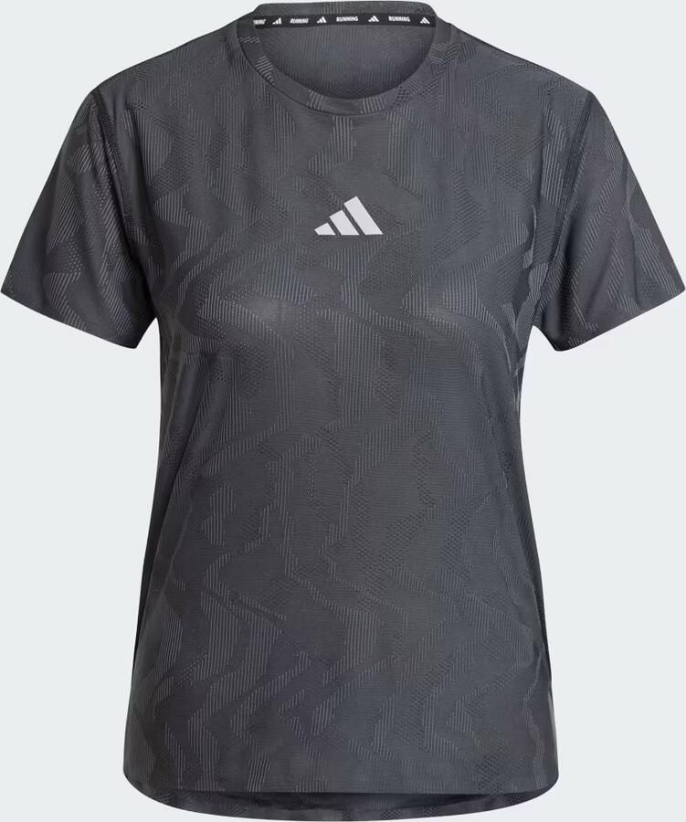 Adidas T-shirt Korte Mouw T-shirt Ultimate Running Engineered Climacool+ - Foto 4