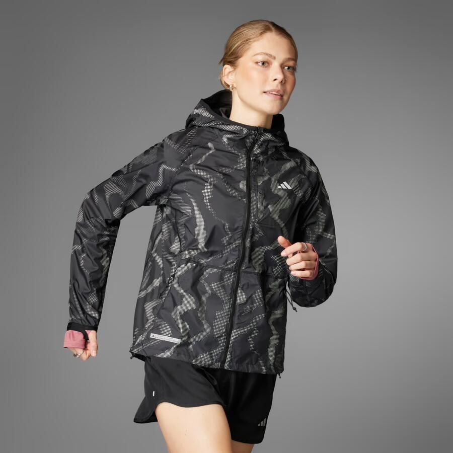 Adidas Performance Runningjack ULT PREM JKT Reflecterend voor zichtbaarheid in de schemering - Foto 6