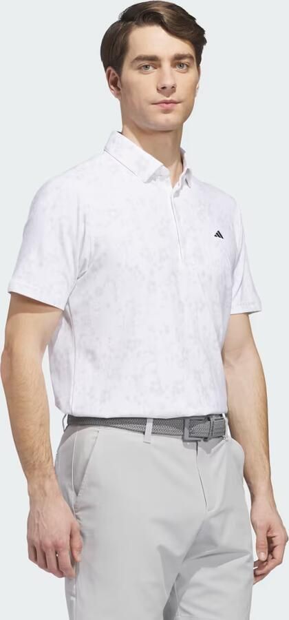 Adidas ULTIMATE365+ CLIMACOOL BUTTERSPUN MIGHTY BLOSSOM PRINT POLO SHIRT