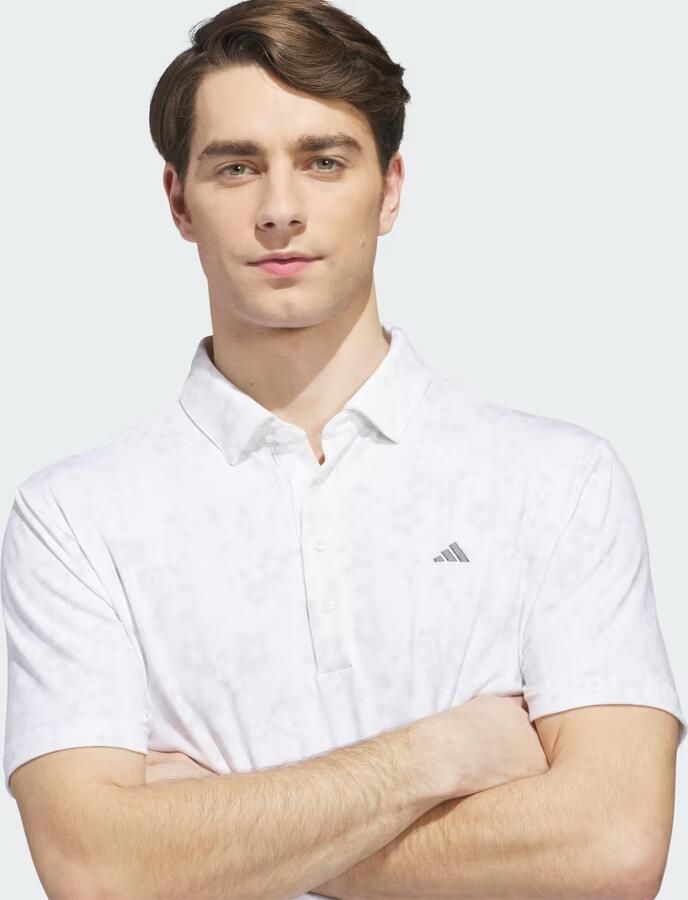 Adidas ULTIMATE365+ CLIMACOOL BUTTERSPUN MIGHTY BLOSSOM PRINT POLO SHIRT - Foto 3