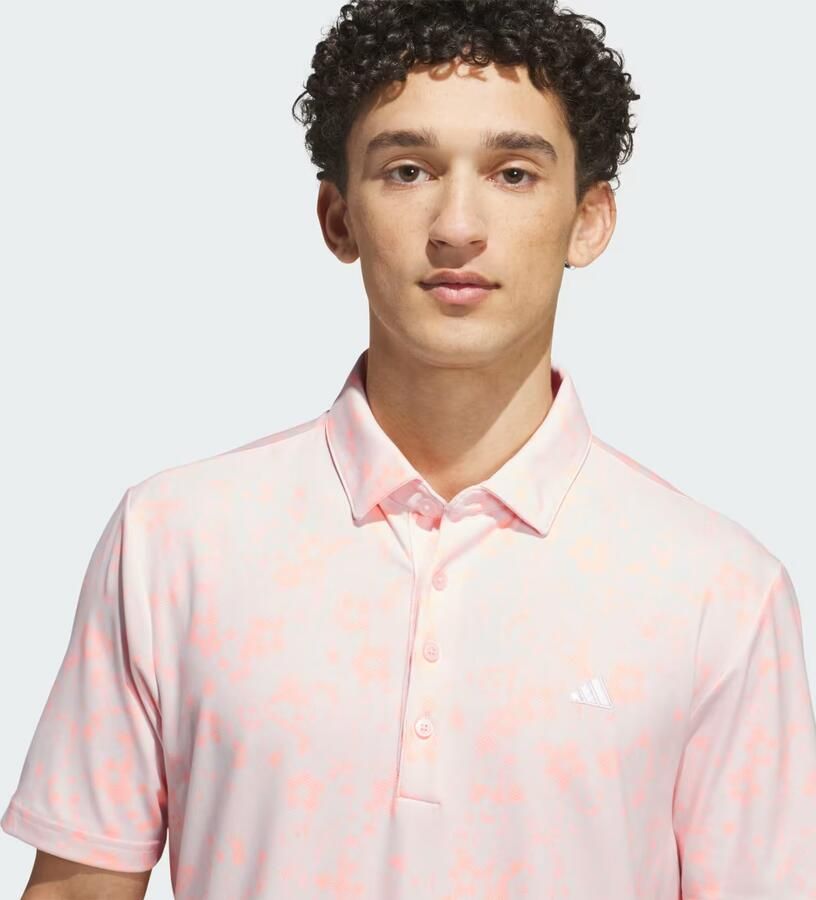 Adidas ULTIMATE365+ CLIMACOOL BUTTERSPUN MIGHTY BLOSSOM PRINT POLOSHIRT - Foto 2