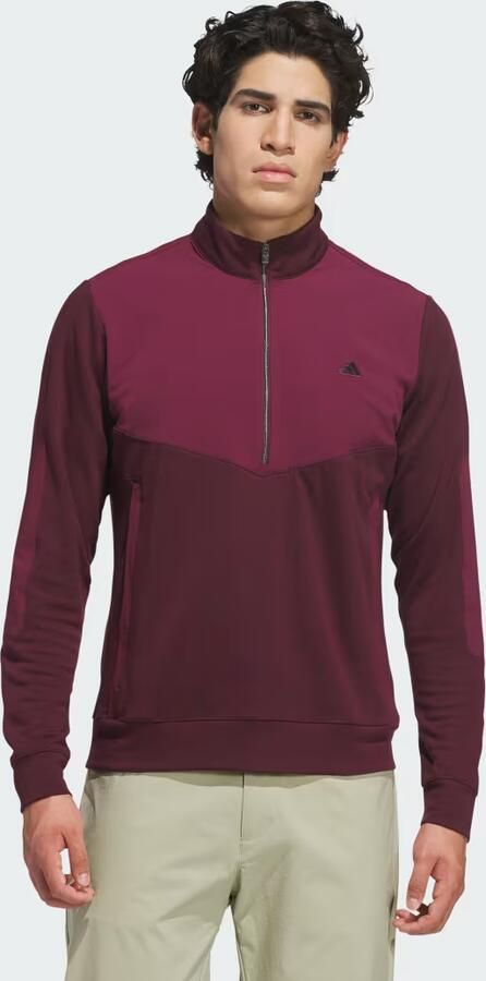Adidas ULTIMATE365+ COURSE CONTROL HYBRIDE SWEATER MET KORTE RITS