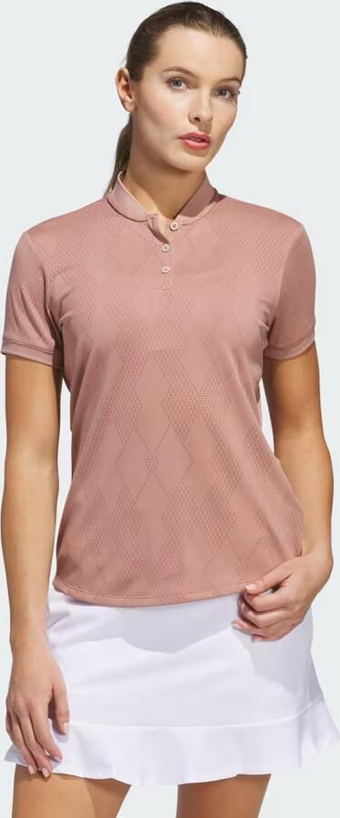 Adidas Ultimate365 Diamond Jacquard Poloshirt