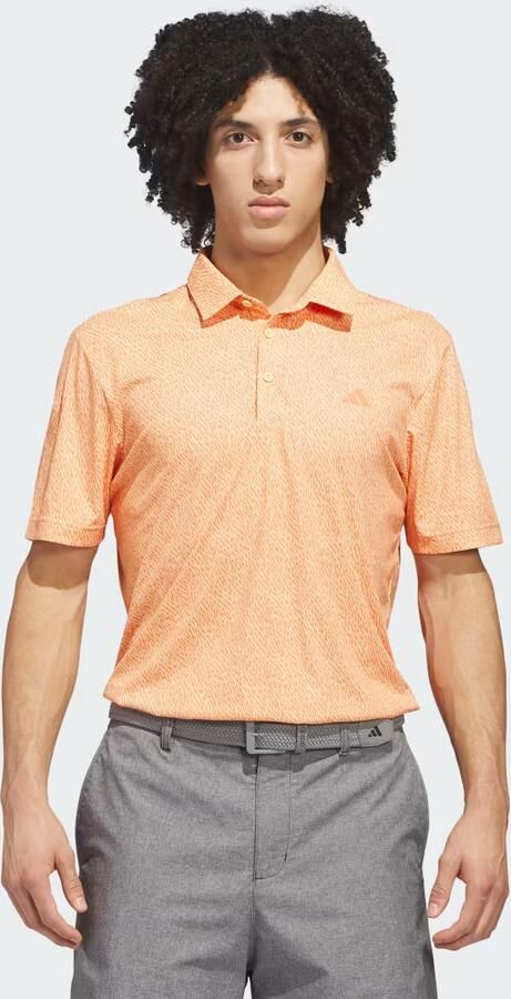 Adidas ULTIMATE365 FEATHER PRINT POLO SHIRT