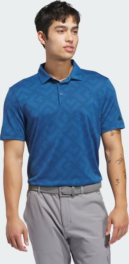 Adidas ULTIMATE365 JACQUARD POLOSHIRT