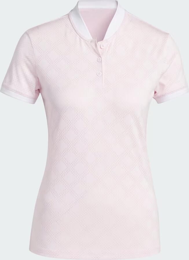Adidas Ultimate365 Jacquard Short Sleeve Polo Shirt - Foto 4