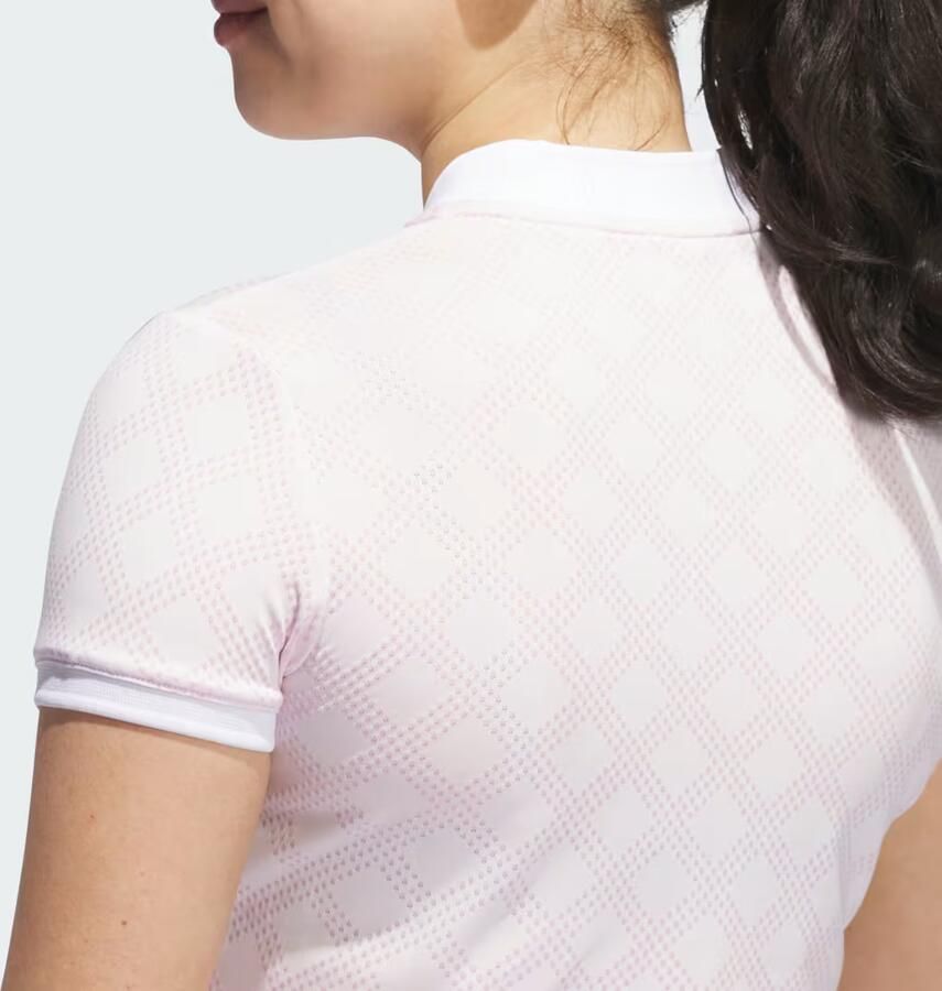Adidas Ultimate365 Jacquard Short Sleeve Polo Shirt - Foto 3