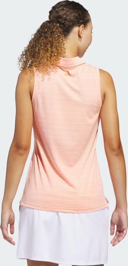 Adidas ULTIMATE365 JACQUARD SLEEVELESS POLOSHIRT - Foto 5