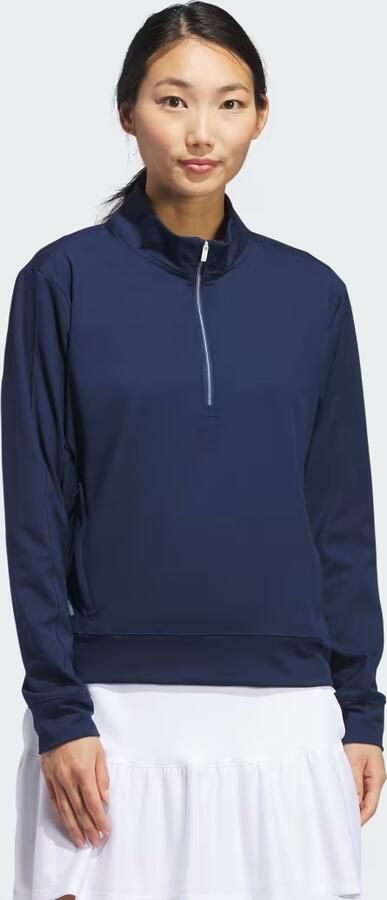 Adidas Performance Ultimate365 Layering Sweater met Halflange Rits