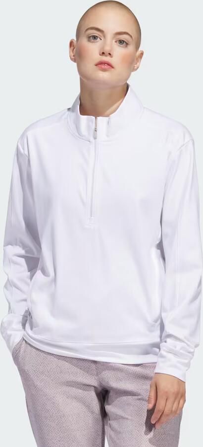 Adidas Performance Ultimate365 Layering Sweater met Halflange Rits