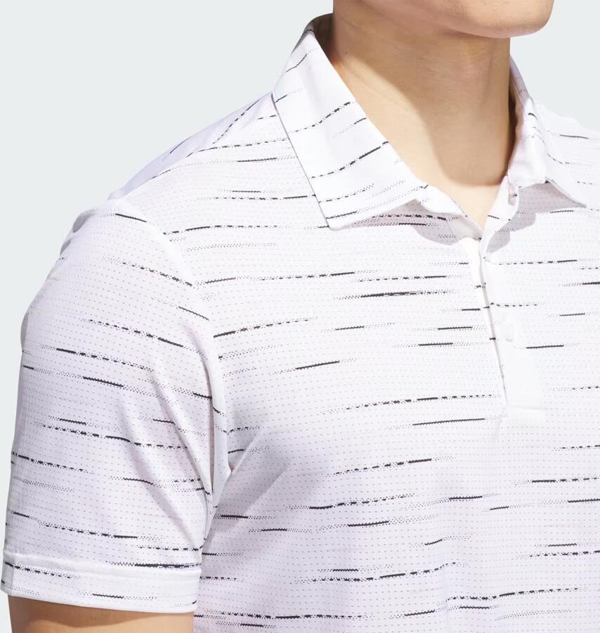 Adidas Ultimate365 Mesh Glimmer Print Polo Shirt - Foto 3