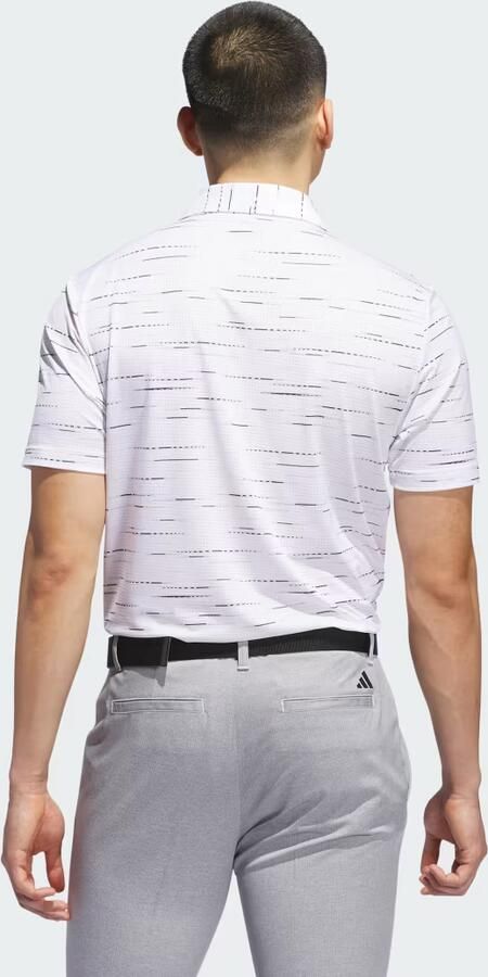 Adidas Ultimate365 Mesh Glimmer Print Polo Shirt - Foto 5