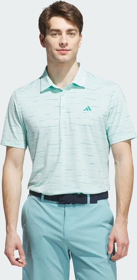 Adidas Ultimate365 Mesh Glimmer Print Poloshirt