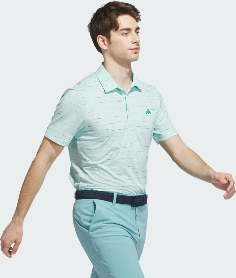 Adidas Ultimate365 Mesh Glimmer Print Poloshirt - Foto 4