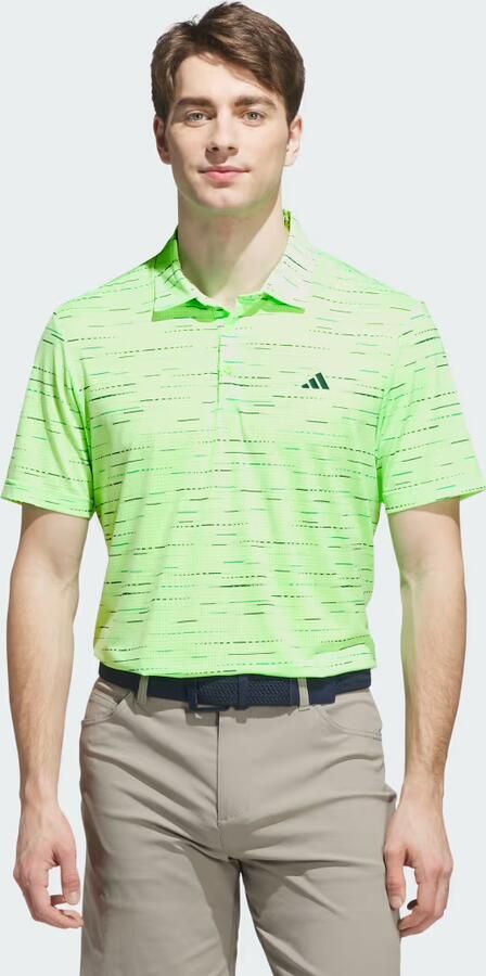 Adidas Ultimate365 Mesh Glimmer Print Poloshirt