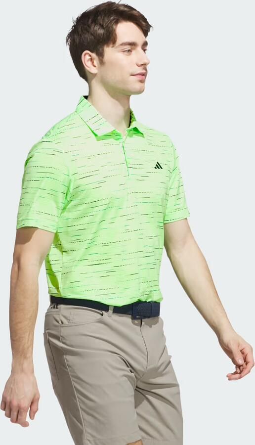 Adidas Ultimate365 Mesh Glimmer Print Poloshirt - Foto 5