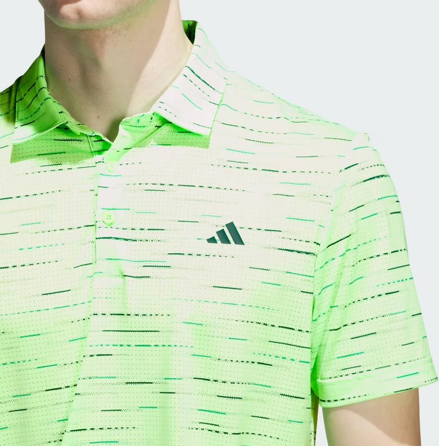 Adidas Ultimate365 Mesh Glimmer Print Poloshirt - Foto 3